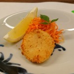 ステーキ家シーエスグリル - 1810海老と白身魚のカツレツ