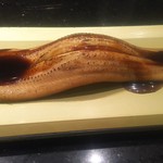 立喰 美登利 - 穴子一本握り 400円