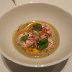 ラ ソスタ - 30年10月　赤海老、アーティチョーククレマ