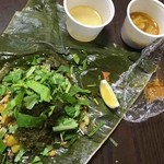 スパイス料理ナッラマナム - 色々魚介のナッラマナム式多層ビリヤニ(テイクアウト)