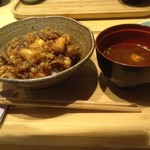 天ひろ - おすすめコース（竹）小柱入りかき揚げ丼