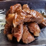 御飯屋  おはな - 九州産牛ロースのステーキ。柔らかいです。