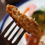 カフェハマツ - ハンバーグアップその２