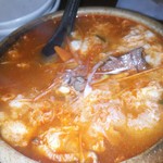 焼肉 平安郷 - カルビクッパ。