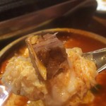 焼肉 平安郷 - ひと口どうぞ（お約束）。