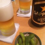 丸屋 - ビールで乾杯！の巻。