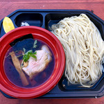 飯田商店 - 「濃密鶏清湯と濃密昆布水のつけ麺」850円（大つけ麺博2018第四陣）