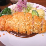 Tonkatsufujiyoshi - 上ロースカツライス　９００円