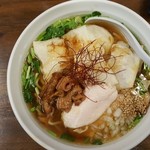 極だし拉麺 和 - 限定「力もちラーメン」(2018年10月27日)