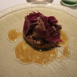 オルグイユ - 茨城武井農園蓮根、リードヴォー、フォアグラ
