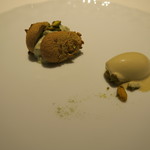 オルグイユ - ピスタチオと山椒のアイス