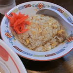 半チャーハンセット。+250円