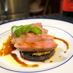 ティオ・ダンジョウ - ラムロインロースト秋茄子添え
