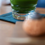 和三盆 恵菓 - "Baccarat（バカラ）"に冷抹茶（ひやしまつちや）