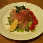 Washoku Minami - 生ハムとトマトのサラダ