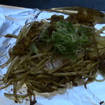 Hiroshima Fuu Okonomiyaki Yuuka - てっちゃん炒め
