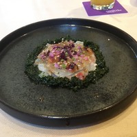スミレオオサカ - 鯛のカルパッチョ風