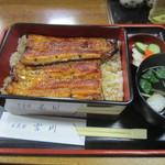 宮川 - 特上のうな重でございます