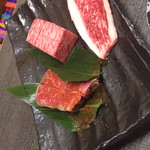 馬の手 - 3点盛り