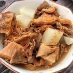 たぬきや - 牛もつ煮込み