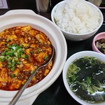 菜食健美 - （2018/8月）麻婆豆腐定食