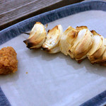 たぬきや - ニンニク焼き