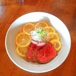 焼肉正 - 料理写真:日本初！ペッパーレモン冷麺