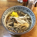 橋本屋　支店 - きのこそば