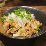 Sumibi Kushi Yaki Tori Jiro Age Oten - 鶏皮あぶり焼ポン酢