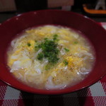 ビストロ アオキ - かき玉うどん