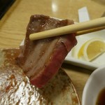 焼肉たまき - 厚切マンゴータン税抜1580円