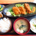 鮮魚料理　伊勢屋 - マグロの唐揚げ定食