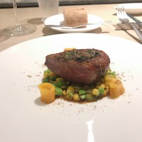 QUAND L'APPETIT VA TOUT VA！ The kitchen＆Wine - 北海道産 鴨のロースト クミンの香り マンゴー枝豆