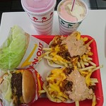In-N-Out Burger - (2018年10月　訪問)カスタムメニュー全景。