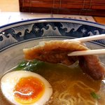 中華そば 政次郎 - 鶏モモ肉