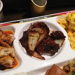 台北夜市 - 油淋鶏、酢豚、エビ卵炒め