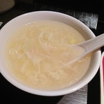 台北夜市 - 卵スープ