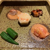 鮨 青海 - おつまみ1