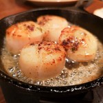 ブレッツカフェクレープリー - ホタテのポワレ