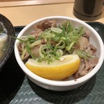 はなまるうどん - 塩豚丼