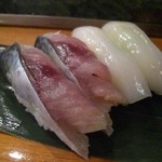 魚がし寿司 - 【２０１１年長月（９月）】鯵と烏賊