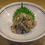 春のお店 - アジなめろう