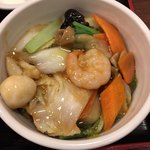 福秦酒家 - ミニ中華丼