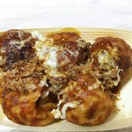 やきもの本舗 - 料理写真:たこ焼きソースマヨ¥330