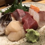 漁火 - 刺身盛り合わせ