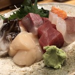 漁火 - 刺身盛り合わせ