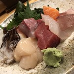 漁火 - 刺身盛り合わせ