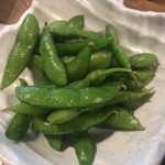 地酒BAR 山新 - 枝豆です。