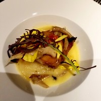 restaurant hache - 選べるメイン(鱈のプロシュート巻き)