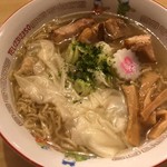 飯麺 富心 - 鶏塩ワンタン麺